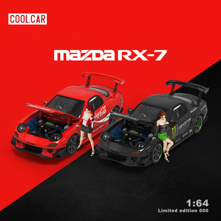 [Preorder] Cool Car 1:64 MAZDA RX-7 (4 Versions)