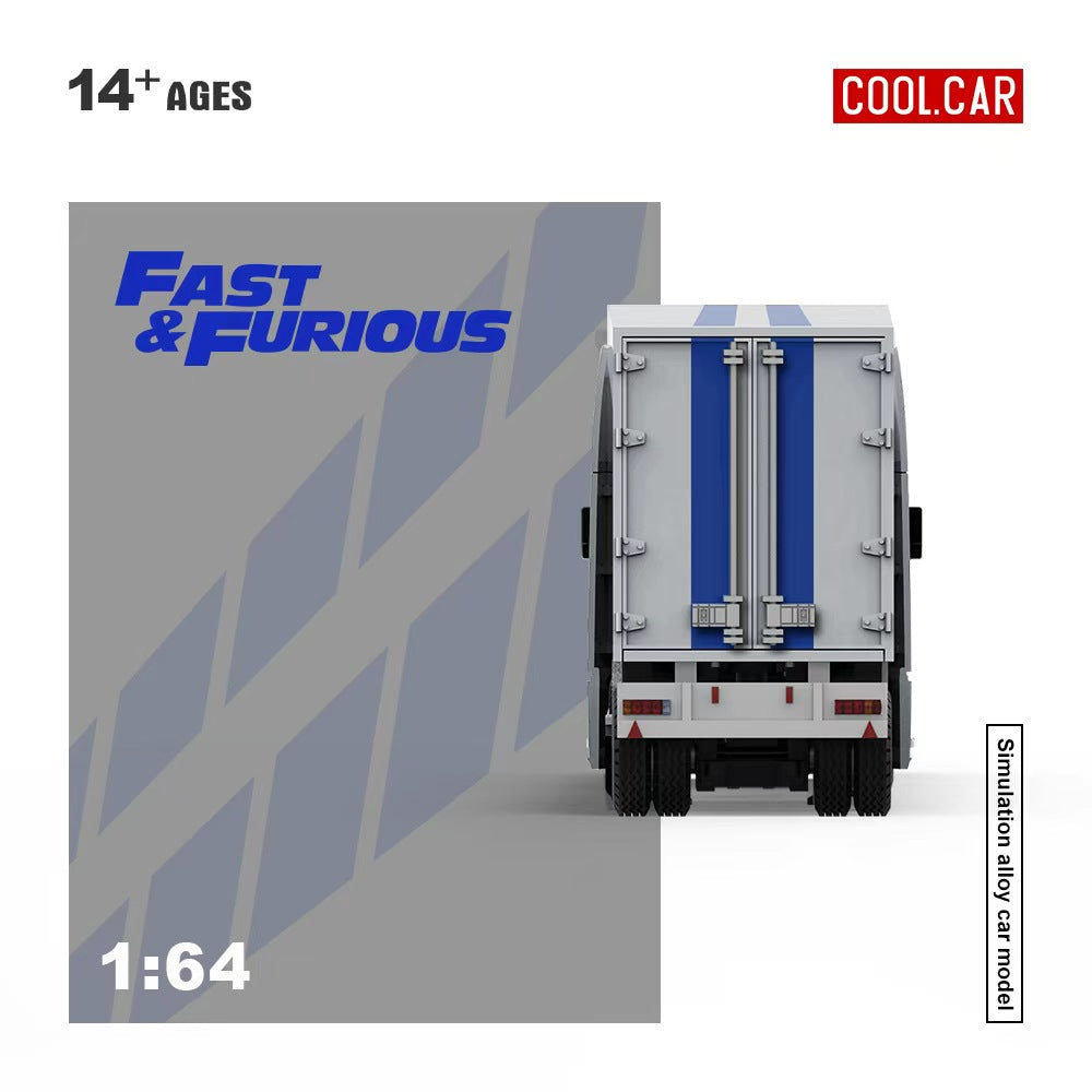 [Preorder] Cool Car 1:64 Freightliner "Fast &amp; Furious" Livery Truck CC800117