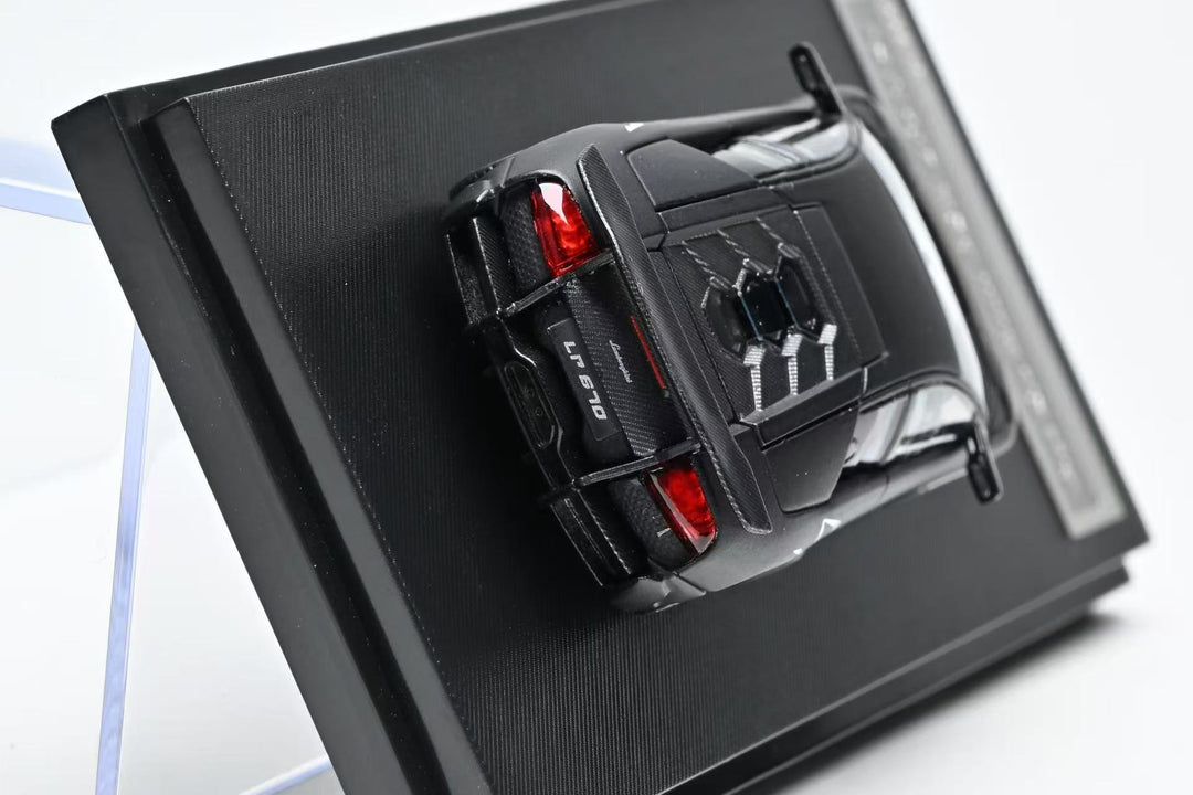 [Preorder] High Rev Model 1:64 Lamborghini Murcielago LP670-4 SV Nero Nesoi Matte