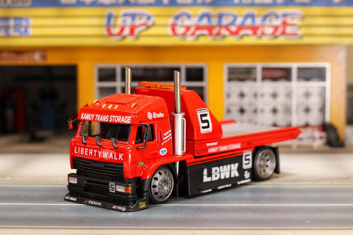 [Preorder] Street Weapon 1:64 KamaZ Modified Trailer LBWK (2 Colours)