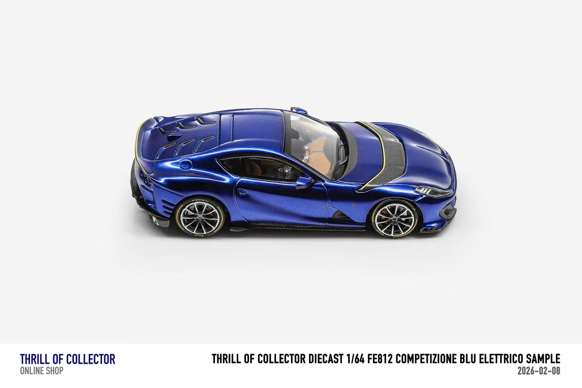 TOC 1:64 Ferrari 812C 3.0 (4 Colours) – Horizon Diecast