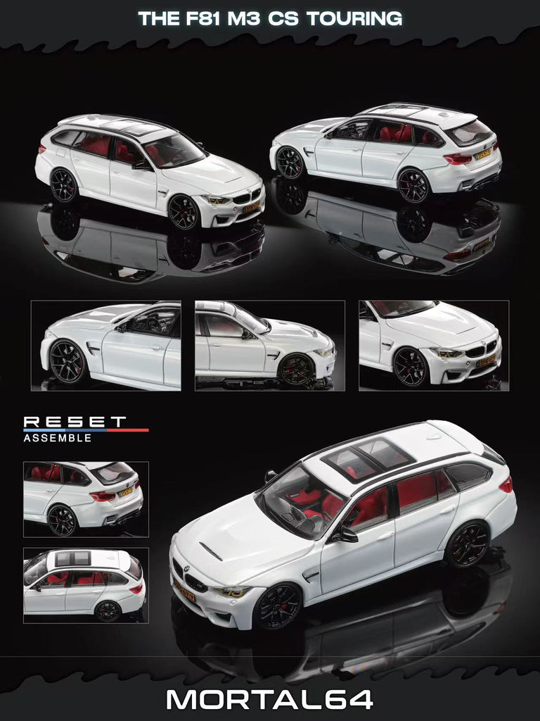 Preorder] Mortal 1:64 BMW M3 F81 (2 Colours) – Horizon Diecast