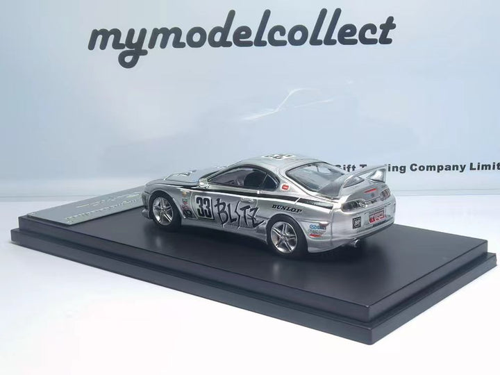 [Preorder] Model Collect 1:64 Toyota supra JZA80 Silver BLiTZ Livery MC640020C