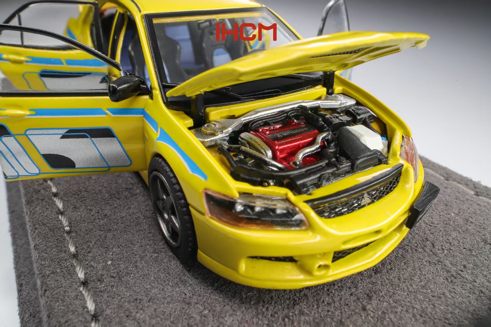 Preorder] IHCM 1:64 MITSUBISHI LANCER EVIUTION IX GSR Yellow