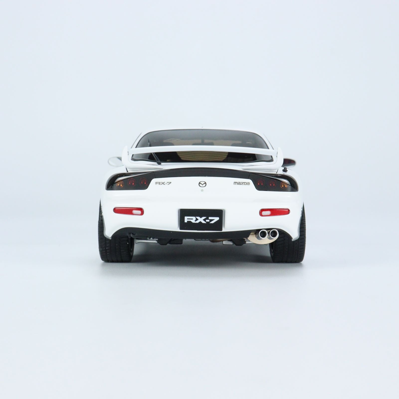 Polar Master 1:18 Mazda RX-7 Spirit R White Diecast Full Open
