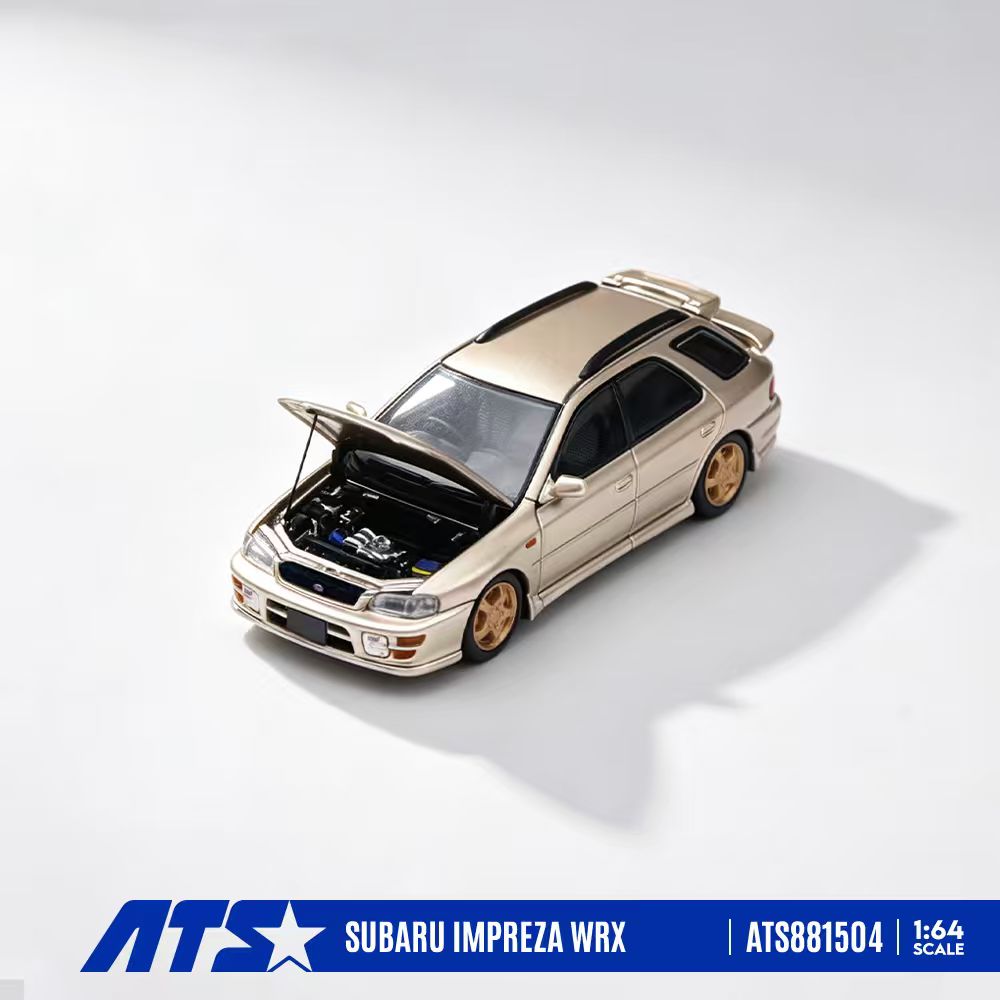 [Preorder] ATS Model 1:64 Subaru IMPREZA WRX (2 Colours) ATS881502/ATS881504