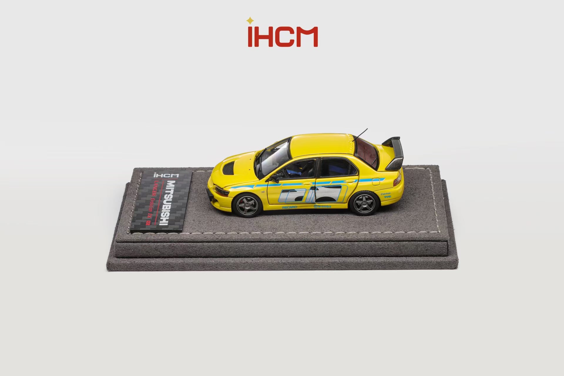 Preorder] IHCM 1:64 MITSUBISHI LANCER EVIUTION IX GSR Yellow