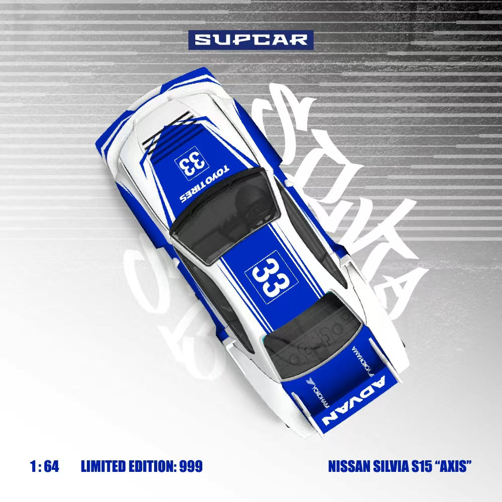 [Preorder] SUPCAR 1:64 Nissan SILVIA S15 &
