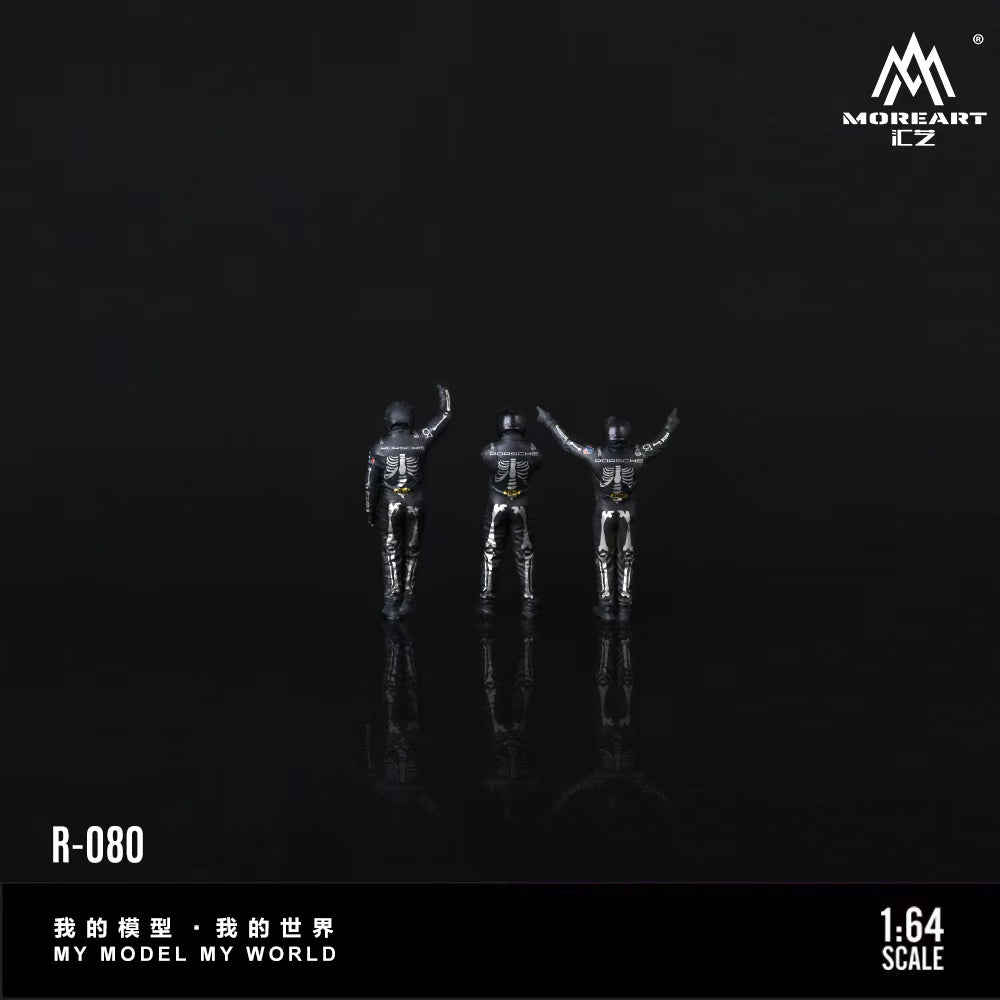 [Preorder] MoreArt 1:64 BONE DRAGON RACING CAR DOLL SET MO223080