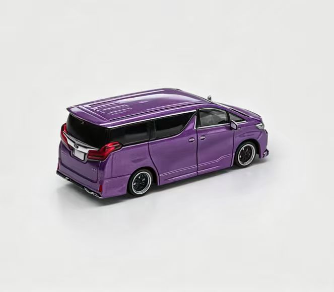 [Preorder] Model Model 1:64 Toyota Alphard Andrea Metallic Purple MM64-Alphard-003