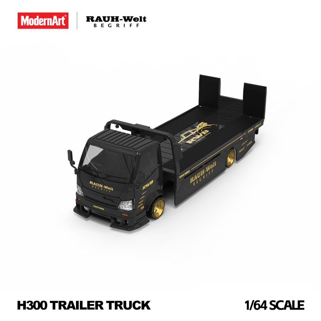 [Preorder] ModernArt 1:64 H300 TRAILER TRUCK RWB Livery MD647260