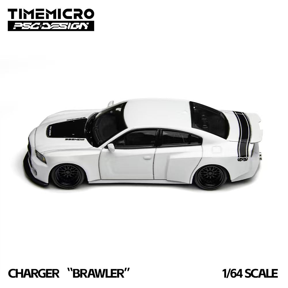 [Preorder] TimeMicro × PSC DESIGN 1:64 Charger "Brawler" White TM648205