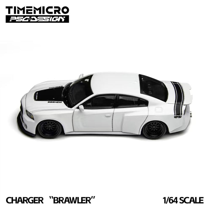 [Preorder] TimeMicro × PSC DESIGN 1:64 Charger "Brawler" White TM648205
