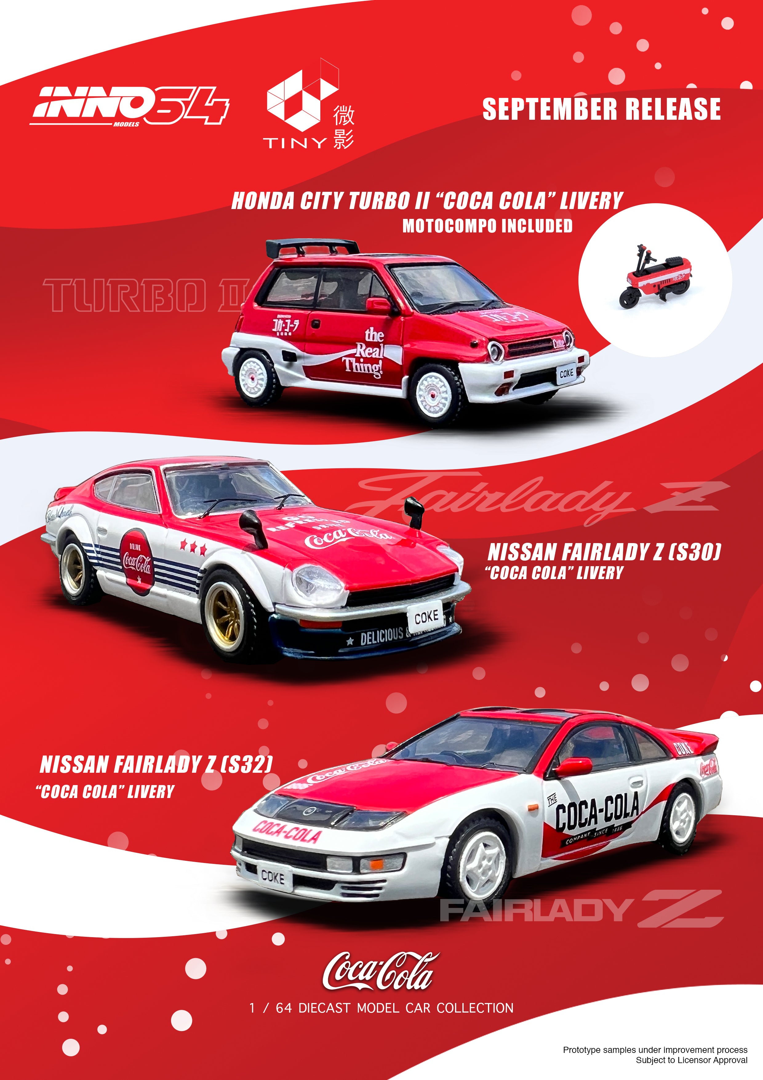 Inno64 1:64 Honda City Turbo II 
