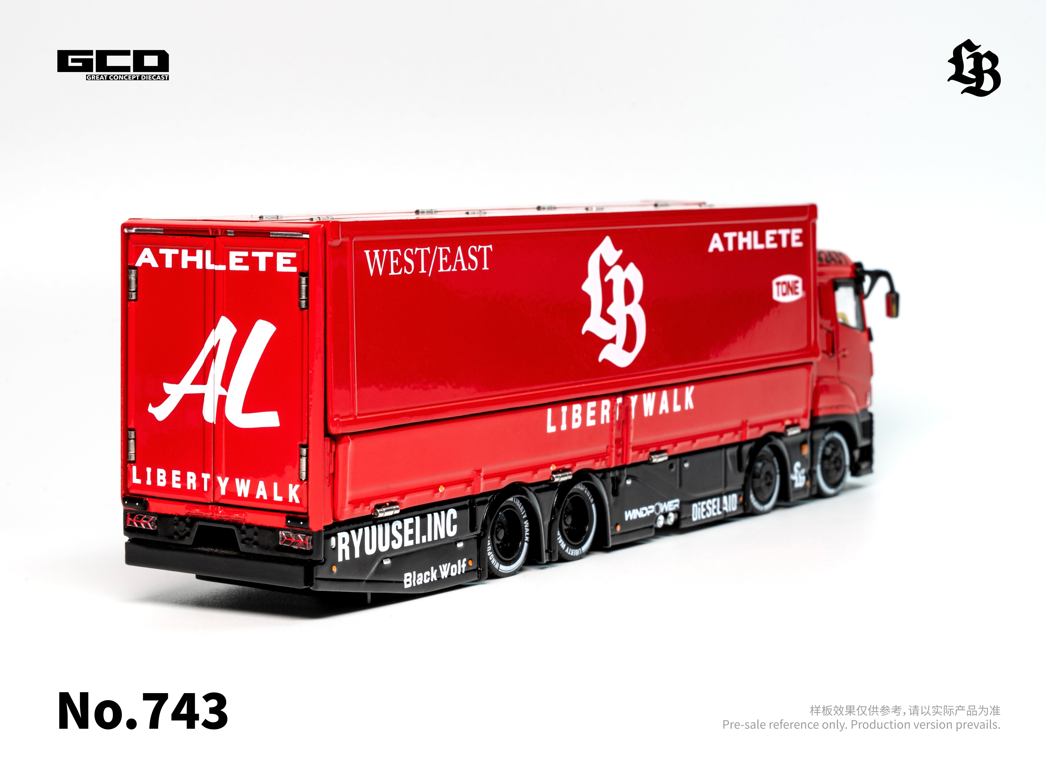Preorder] GCD 1:64 LBWK Trucks Mitusubishi Super Great Super