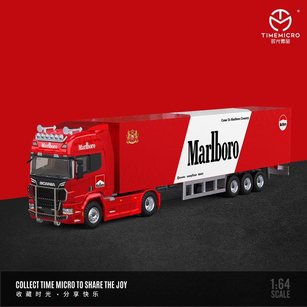 [Preorder] Time Micro 1:64 Scania Container Truck (2 Versions)