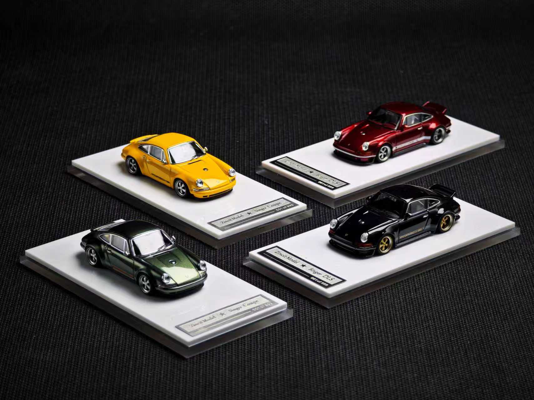 Preorder] Zincit Model 1:64 Porsche Singer Coupe (2 Colours
