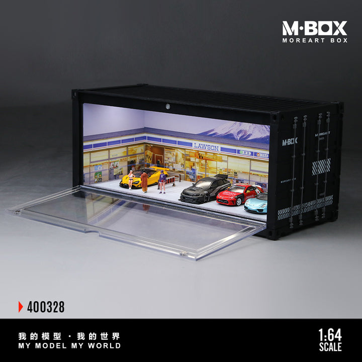 [Preorder] MBOX 1:64 CONTAINER MODEL STORAGE SCENE (2 Versions) MB400328/MB400329