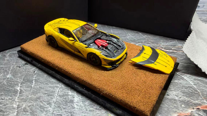 [Preorder] DMY x CXS 1:64 Ferrari 812C Yellow