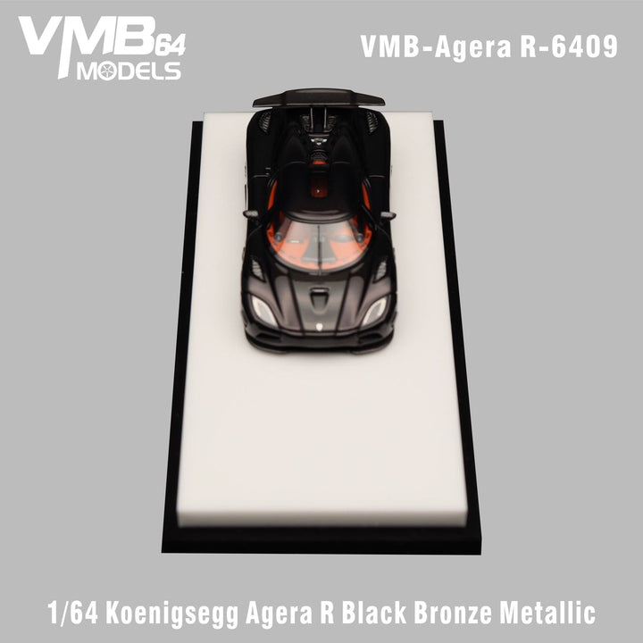 [Preorder] VMB 1:64 Koenigsegg Agera R Black Bronze Metallic VMB-Agera R-6409