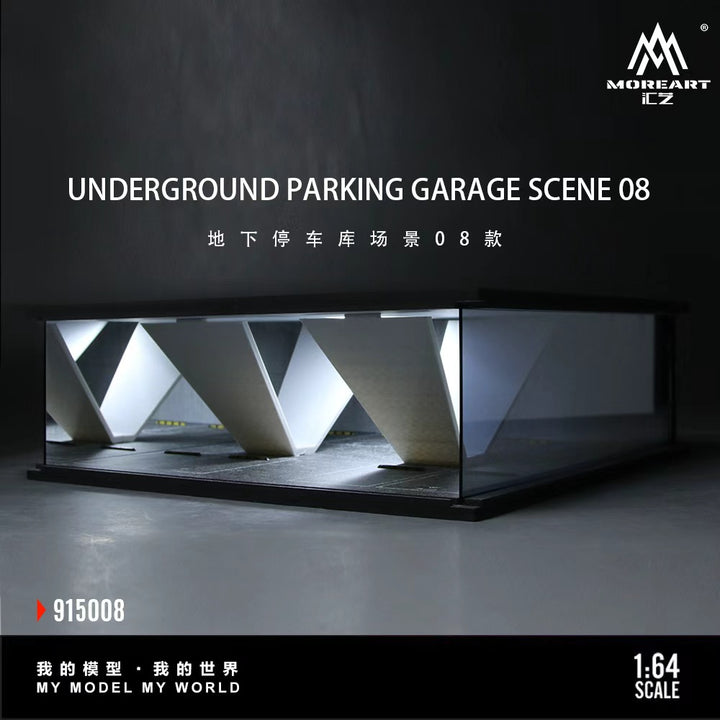[Preorder] MoreArt 1:64 UNDERGROUND PARKING GARAGE SCENE 08 MO915008