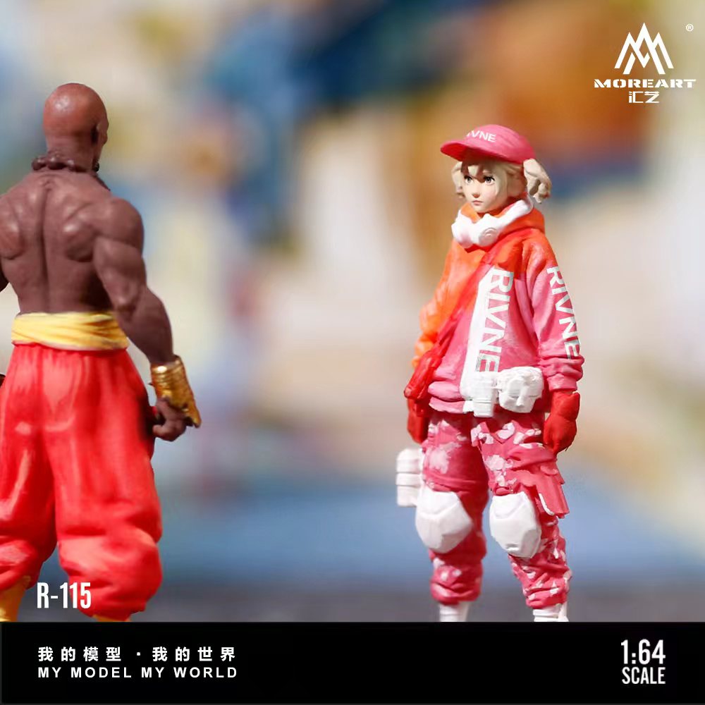 [Preorder] MoreArt 1:64 CYBERPUNK FIGURE SET B MO223115