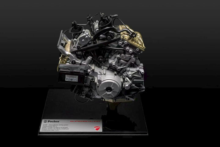 [Preorder] Pocher 1:4 HK124 Ducati Panigale - V2 Superquadro Engine Assembly Model Kit