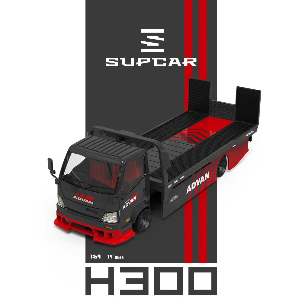 [Preorder] SUPCAR 1:64 ADVAN H300 Red &amp; Black Livery SC647241