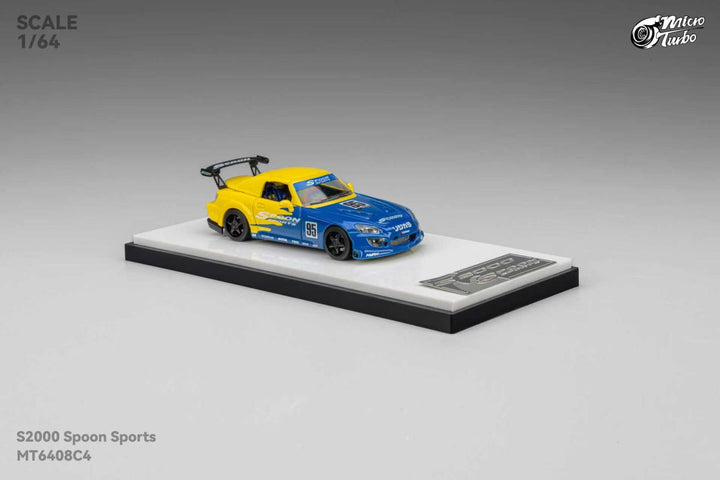 [Preorder] Microturbo 1:64 Custom S2000 Spoon sports - Metallic Yellow MT6408C4