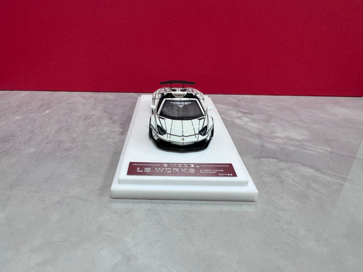 G Model 1:64 LB WORKS Lamborghini Aventador Roadster (6 Colours)