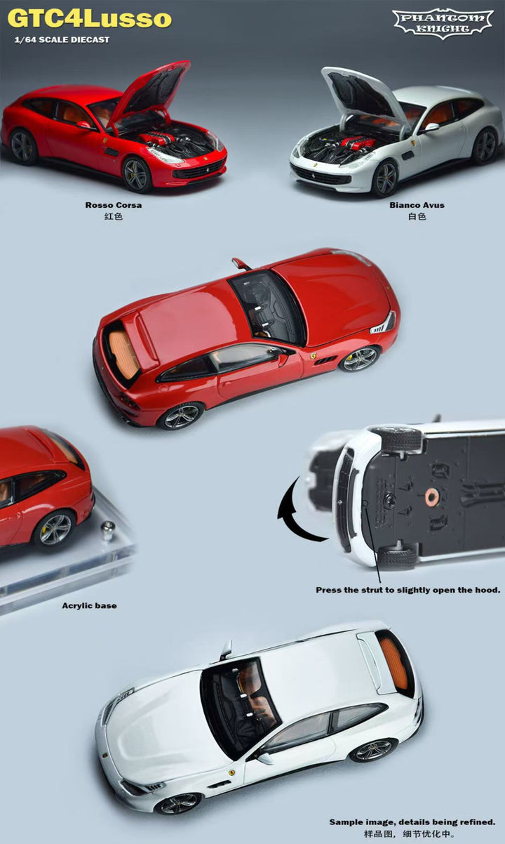 Phantom Knight 1:64 Ferrari GTC4 Lusso (2 Colours)