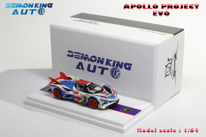 [Preorder] DEMON KING AUTO 1:64 2024Chinajoy Exhibition Limited edition APOLLO PROJECT EVO - Gundam Livery