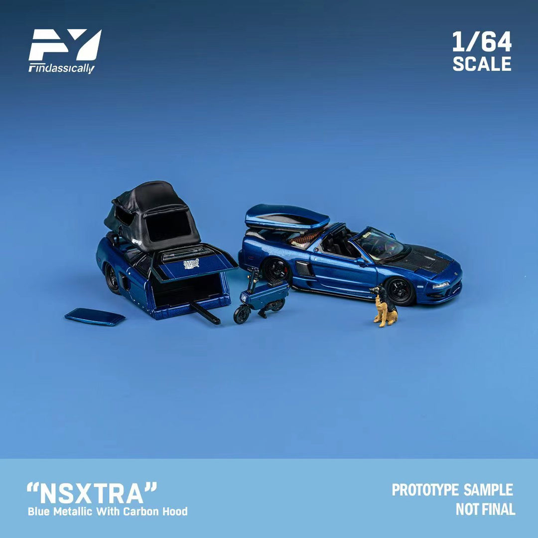 [Preorder] Finclassically 1:64 Honda NSX TRA Transparent Blue (2 Versions)