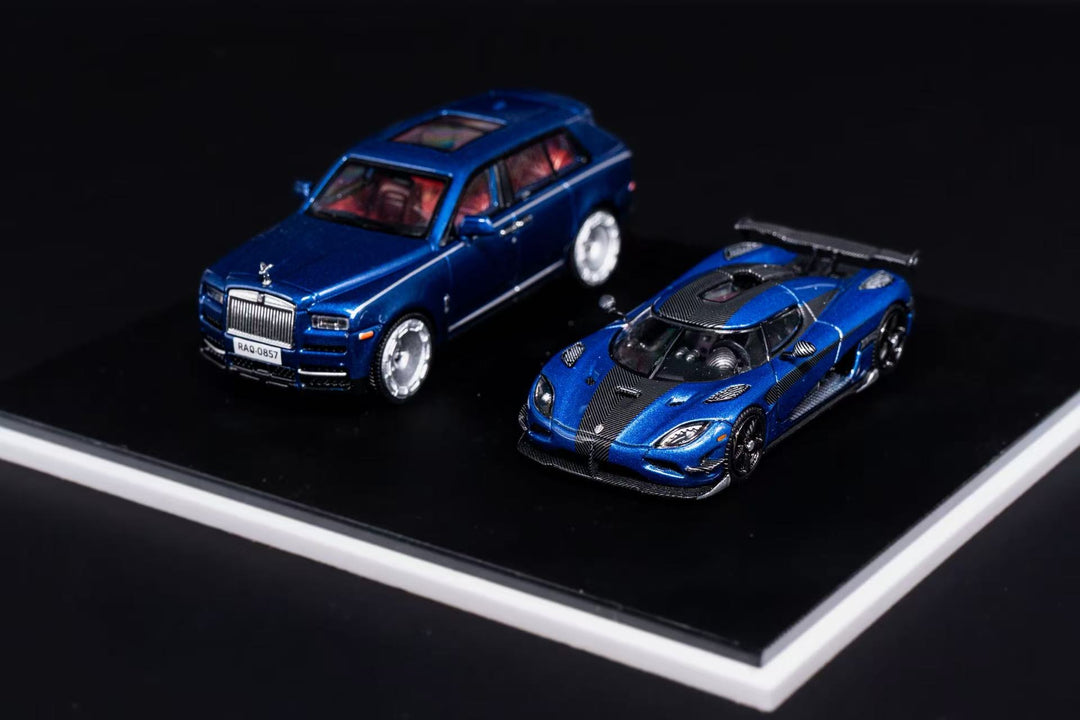 [Preorder] SC Art 1:64 Cullinan and Koenigsegg Agera RS Set (Dual Car Set)