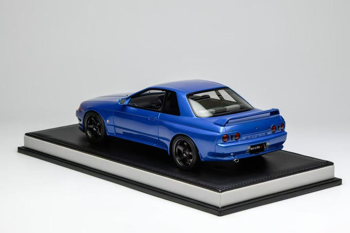 Motorhelix 1:18 Nissan Skyline GT-R (R32) Customized Version Bayside Blue MH029BE