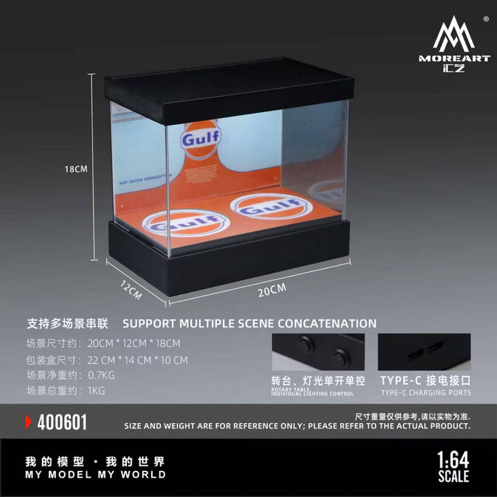 [Preorder] MoreArt 1:64 DUAL-ROTOR ROTATING EXHIBITION HALL (2 Version) MO400601/ MO400602