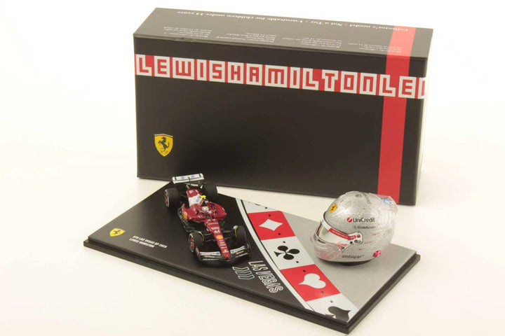 [Preorder] Looksmart 1:43 Scuderia HP Ferrari F1 Team SF-25 Car model with Helmet set (2 Versions) LSSET01-2025/LSSET02-2025