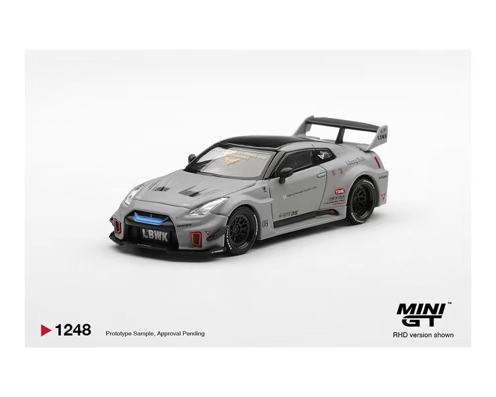 MINI GT LBWORKS GT 35GT-R Ver.2【限定】 Preorder] Mini GT 1:64 Mini GT 1:64 NISSAN LB-Silhouette WORKS GT