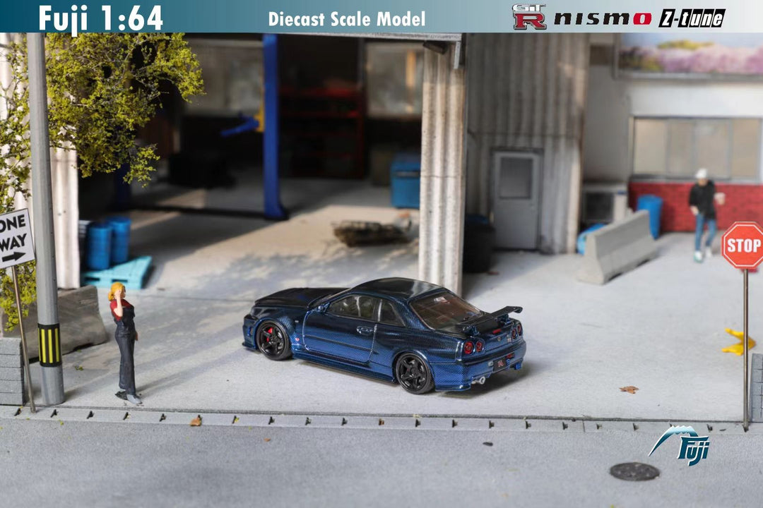 [Preorder] Fuji 1:64 Nissan Skyline GT-R R34 Nismo Z-Tune (3 Colours)