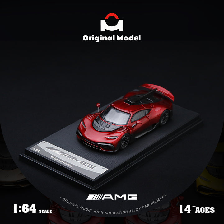 [Preorder] Original Model 1:64 Mercedes Benz AMG one - Metallic Red OM646413