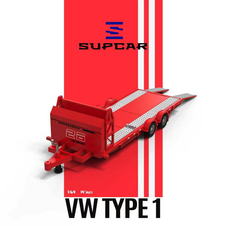 [Preorder] SUPCAR 1:64 Volkswagen T1 Trailer Version SC642961-2