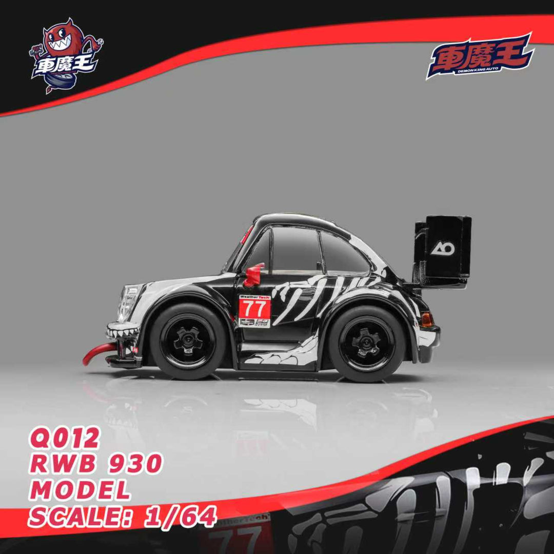 [Preorder] DEMON KING AUTO 1:64 PORSCHE RWB 930 Q Version Bone Dragon livery DKA-Q012
