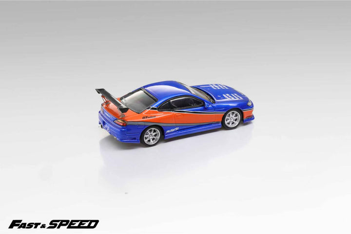 [Preorder] Fast Speed 1:64 Nissan Silvia S15  "Mona Lisa" FNF Orange-Blue