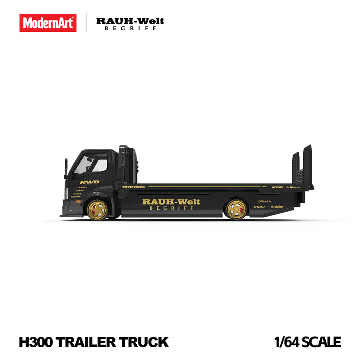 [Preorder] ModernArt 1:64 H300 TRAILER TRUCK RWB Livery MD647260