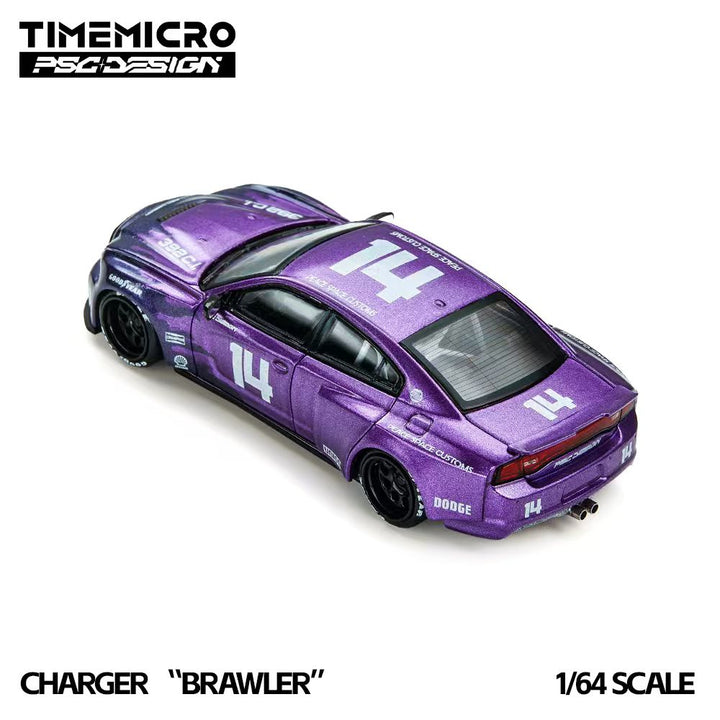 [Preorder] TimeMicro × PSC DESIGN 1:64 Charger "Brawler" (2 Colours) TM648210/ TM648211