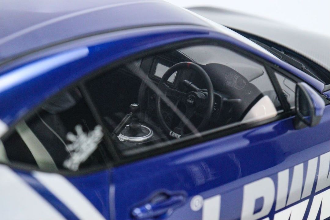 Ignition Model 1:18 LB nation 86 WORKS Full Complete ver.1 Blue Metall ...