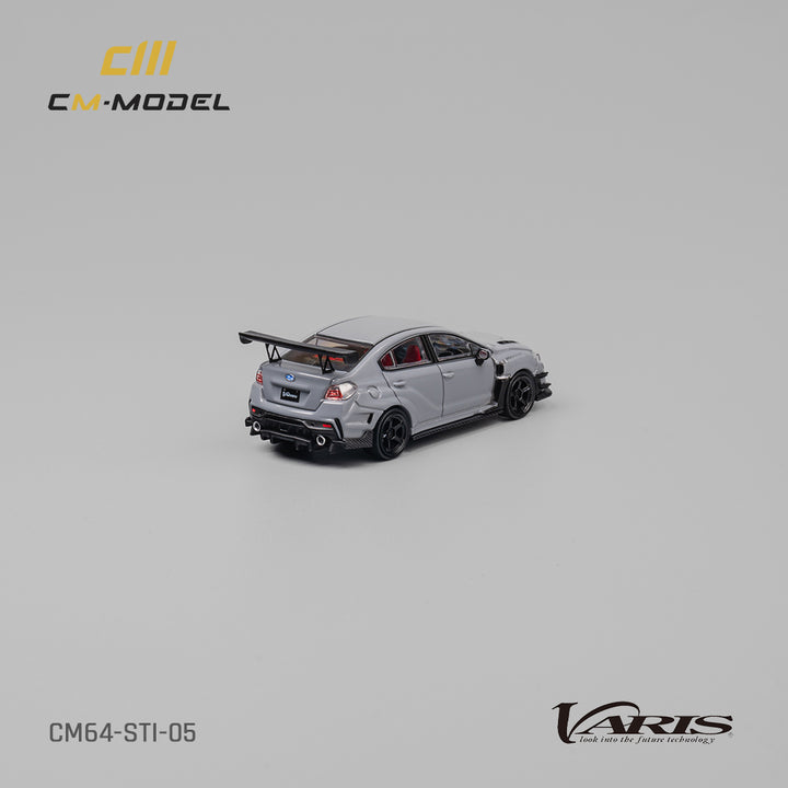 [Preorder] CM Model 1:64 Subaru VAB WRX STI Varis Widebody 1.0 Gray