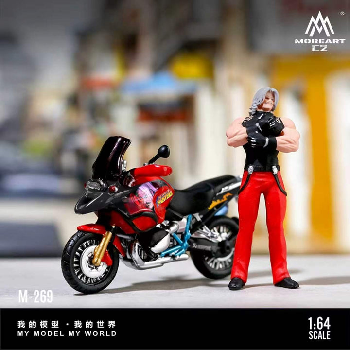 [Preorder] MoreArt 1:64 BMW WATERBIRD MOTORCYCLE ACTION FIGURE SET MO222269