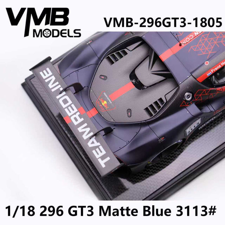 [Preorder] VMB 1:18 Ferrari 296 GT3 Test Car VMB-296GT3-1805