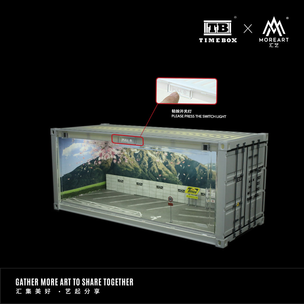 [Preorder] Time Box & MoreArt 1:64 INITIAL D CONTAINER SCENARIO MODEL